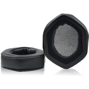 2 PCS Suitable for V-Moda LP/M100/LP2 Headest Sponge Cover Earmuffs  Colour: Black Black Net