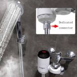 Zoosen Electric Hot Water Faucet Connection Type Instant Hot Water Faucet EU Plug  Style:With shower Head Connector