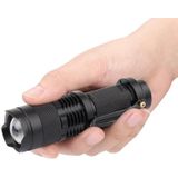 LED Outdoor Rechargeable Telescopic Zoom Mini Glare Flashlight  Specification:Single