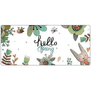 Leuke cartoon antislip deskmat  maat: 400 x 900 x 5 mm naad