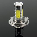 H4 6W White LED Fog Light for Vehicles  DC 12V-24V