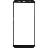 10 PCS Front Screen Outer Glass Lens for Samsung Galaxy A6+ (2018) / A605 (Black)