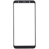 10 PCS Front Screen Outer Glass Lens for Samsung Galaxy A6+ (2018) / A605 (Black)