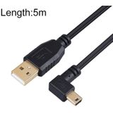 5m Elbow Mini 5 Pin to USB 2.0 Camera Extension Data Cable