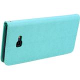 Rose Embossed Horizontal Flip PU Leather Case for Samsung Galaxy J4 Plus  with Holder & Card Slots & Wallet (Green)