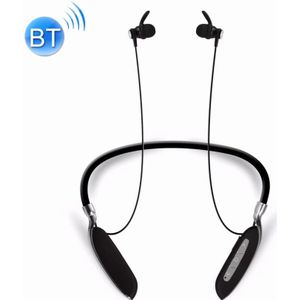 V89 Steel Wire Cord Earbuds Wireless Bluetooth V4.2 Sports Gym HD Stereo Headset with Mic  For iPhone  Samsung  Huawei  Xiaomi  HTC and Other Smartphones(Black)
