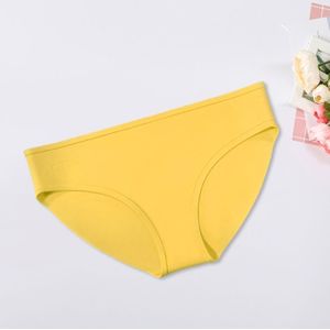 Women Fashion Silicone Swim Trunks (Yellow)