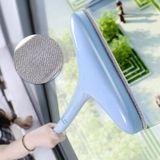 2 PCS Long Handle Detachable Screen Brush Anti-theft Net Cleaner Multifunctional Dust Removal Groove Screen Cleaning Brush(Blue)