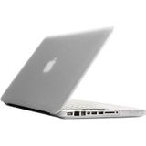 Frosted Hard Plastic Protection Case for Macbook Pro 13.3 inch(Transparent)