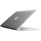 Laptop Frosted Hard Plastic Protective Case for MacBook Air 13.3 inch A1466 (2012 - 2017) / A1369 (2010 - 2012)(Transparent)