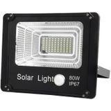 TY021 79 LED 80W  Outdoor Solar Flood Light Remote Control Sensor Waterproof Wall Light