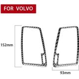Car Carbon Fiber Two Sides Air Outlet Decorative Sticker for Volvo XC90 2003-2014  Left and Right Drive Universal