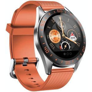 GT105 1.22 inch Touch Screen IP67 Waterproof Smart Watch  Support Blood Pressure Monitoring / Sleep Monitoring / Heart Rate Monitoring(Orange)