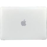 MacBook 12 inch doorschijnend gekleurd Frosted structuur hard Kunststof case Wit