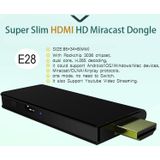 WECAST E28 2.4GHz Wireless WiFi Display Dongle Receiver Airplay Miracast DLNA 1080P HD TV Stick