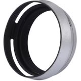 49mm Metal Vented Lens Hood for Fujifilm X100(Silver)