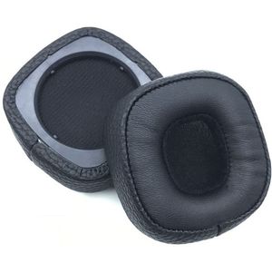 1 Pair Soft Foam Headphone Jacket Earmuffs for Marshall MAJOR III BLUETOOTH(Black)