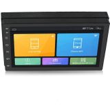 Car 7 inch Universal Android Navigation MP5 Player GPS Bluetooth Car Navigation All-in-one  Specification:Standard +8 Lights Camera