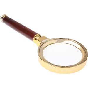 60mm Handheld Magnifier with Wooden Handle