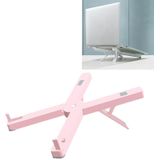 D27 Laptop Stand Bracket Desktop Increase Heat Dissipation Base Lift Tablet Stand(Pink)