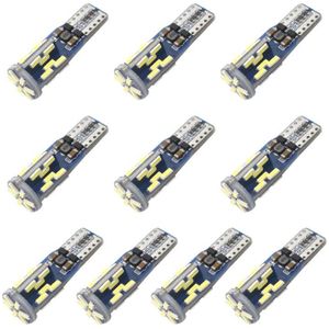 10 PCS T10 DC12V / 3W / 6000K / 180LM Car Canbus Decoding LED Clearance Lights with 30LEDs SMD-4041 Lamp Beads