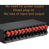 4 Input 2 Output Power Amplifier And Speaker Switcher Speaker Switch Splitter Comparator 300W Per Channel Without Loss Of Sound Quality