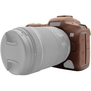 PULUZ Soft Silicone Protective Case for Canon EOS R5(Coffee)