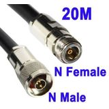 N Female to N Male WiFi Extension Cable  Cable Length: 20M