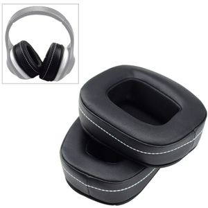 2 PCS For DENON AH-D600 D7100 Soft Sponge Earphone Protective Cover Earmuffs (Black White)