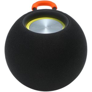 H52 Waterproof Stereo Wireless Bluetooth Speaker with Colorful Light Support USB/TF/AUX(Black)