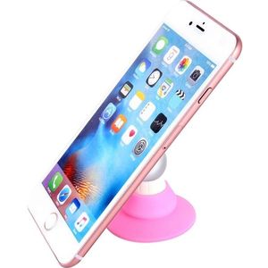 The Third Generation Universal Spin Car Air Vent Mount Phone Holder  For Width of 5-6.5cm Smartphones(Pink)