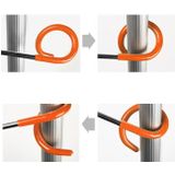 Multi-function S Type Two-way Spiral Outdoor Camping Tent Light Hook