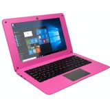 8350 10.1 inch Laptop  4GB+64GB  Windows 10 OS  Intel Atom X5-Z8350 Quad Core CPU 1.44Ghz-1.92Ghz  Support & Bluetooth & WiFi & HDMI  EU Plug(Pink)