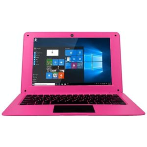 8350 10.1 inch Laptop  4GB+64GB  Windows 10 OS  Intel Atom X5-Z8350 Quad Core CPU 1.44Ghz-1.92Ghz  Support & Bluetooth & WiFi & HDMI  EU Plug(Pink)