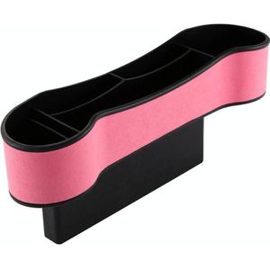 Car Seat Slot Storage Box Multi-Function Slot Storage Box(Pink )