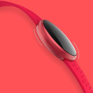 Bozlun B36 1.04 inch Color Screen Smart Bracelet  IP68 Waterproof Support Heart Rate Monitoring/Menstrual Period Reminder/Call Reminder(Red )
