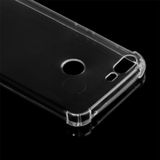 Shockproof TPU Protective Case for Huawei Honor 9 Lite (Transparent)