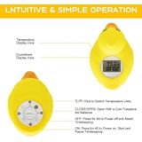 SN062 Children Bath Thermometer Water Baby Bathing Yellow Duck Water Thermometer(Yellow)