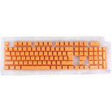 104 Keys Double Shot PBT Backlit Keycaps for Mechanical Keyboard(Orange)