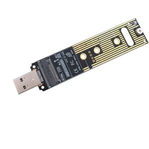MSA7780 M.2 NGFF PCI-E SSD to USB 3.1 Type-A Plug-in Adapter Card