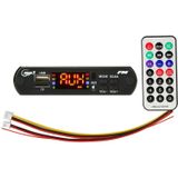 Car 12V Audio MP3 Player Decoder Board FM Radio TF USB 3.5mm AUX  with Bluetooth Function & Remote Control