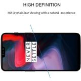 0.33mm 9H 2.5D Tempered Glass Film for OnePlus 6(Black)