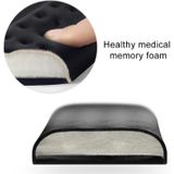 Mechanical Keyboard Wrist Rest Memory Foam Mouse Pad  Size : L (Grey)