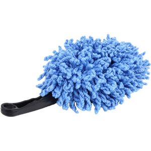 KANEED SL-915 Car Dash Duster Washable Microfiber Interior and Exterior Surface Cleaner Wax Treated Professional Detailing Tool  Size: 34 x 19cm(Blue)
