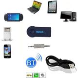 Portable Single Sound Channel BT 310 Bluetooth Wireless Music Receiver Mini Boombox for iPhone / iPad / Car / Headphone / Stereo  Support Bluetooth Hands-free(Black)