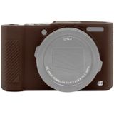 PULUZ Soft Silicon Protective Case voor Panasonic Lumix LX10 (Koffie)