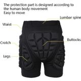 SULAITE GT-305 Roller Skating Skiing Diaper Pants Outdoor Riding Sports Diaper Pad  Size: L(Black)