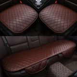 Car Seat Cushion Universal Simple Seat Cover Anti-slip Mat Auto Accessories (Coffee)