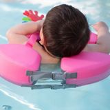 Swimming Ring Free Inflatable Children Armpit Ring Arm Ring Swimming Equipment for  0-3 Years Old Babies  Size: 39 x 16 x 10cm(Pink)