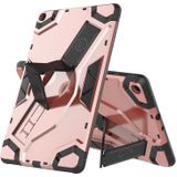For Samsung Galaxy Tab A 10.1 (2019) T510/T515 Escort Series TPU + PC Shockproof Protective Case with Holder(Rose Gold)